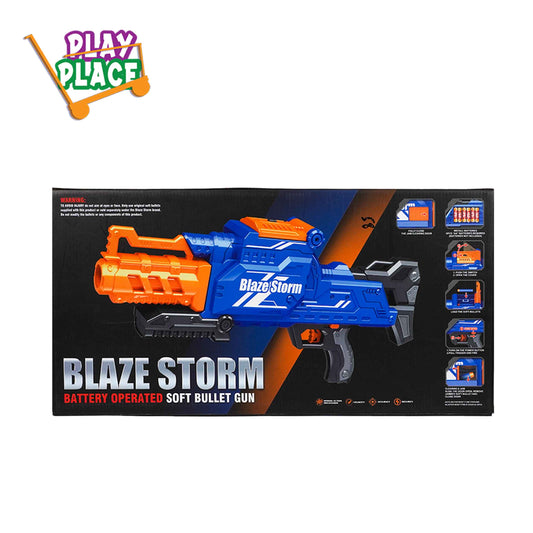 Blaze Storm Battery Operated Soft Bullet Gun