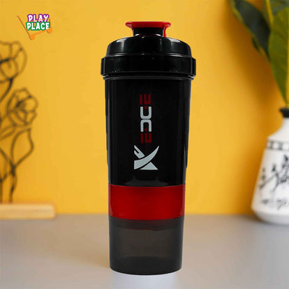 EDGE 3 in 1 Gym Shaker and Bottle