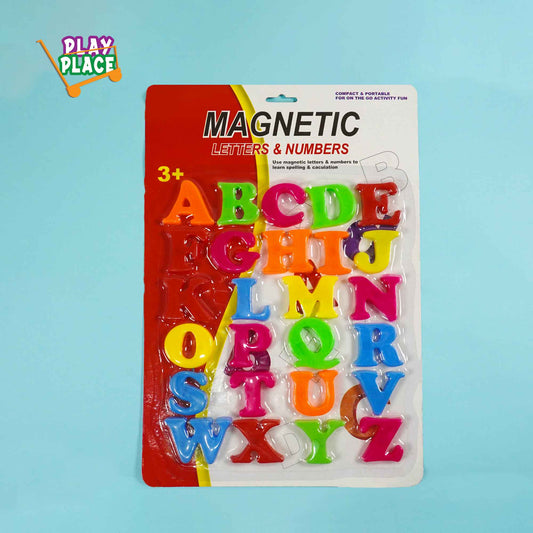 Magnetic English Letters and Alphabet