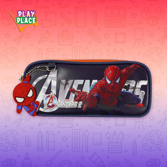 Marvel Avengers Spider Man  - Two zip Pencil Pouch