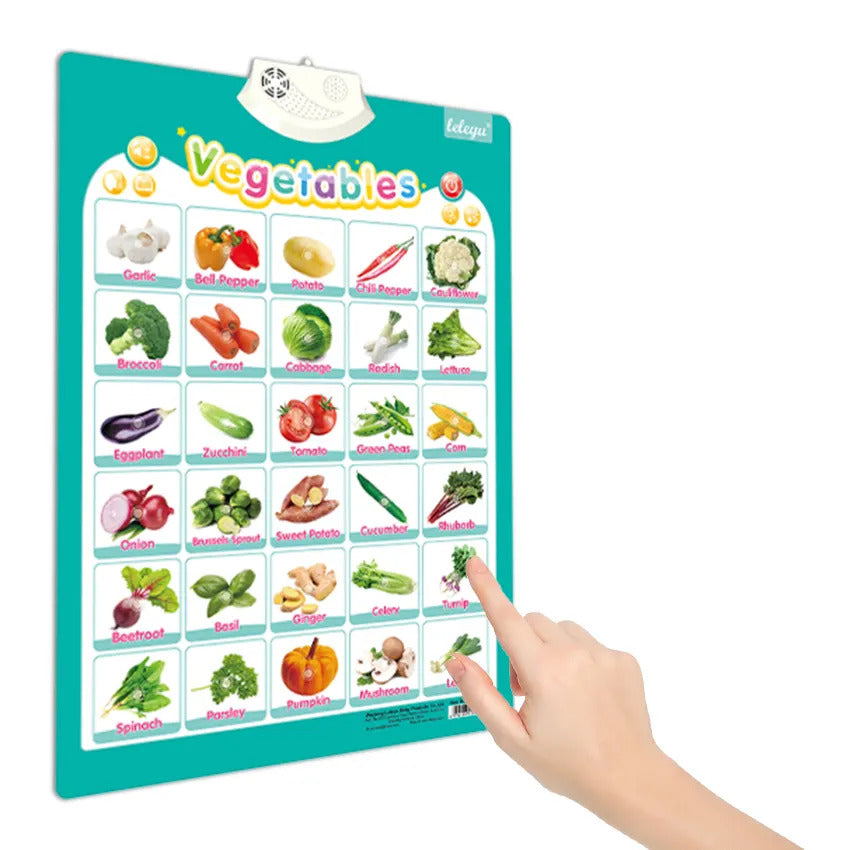 Numbers- Learning Electronic Interactive Wall Chart Talking Poster