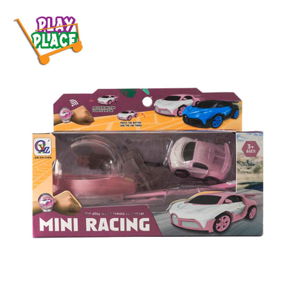 2 in 1 Watch Wristband RC Alloy Mini Pink Racing Car