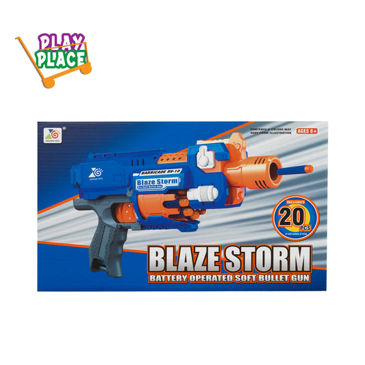 Blaze Storm Barricade RV-10 7033 Automatic Soft Bullet Gun