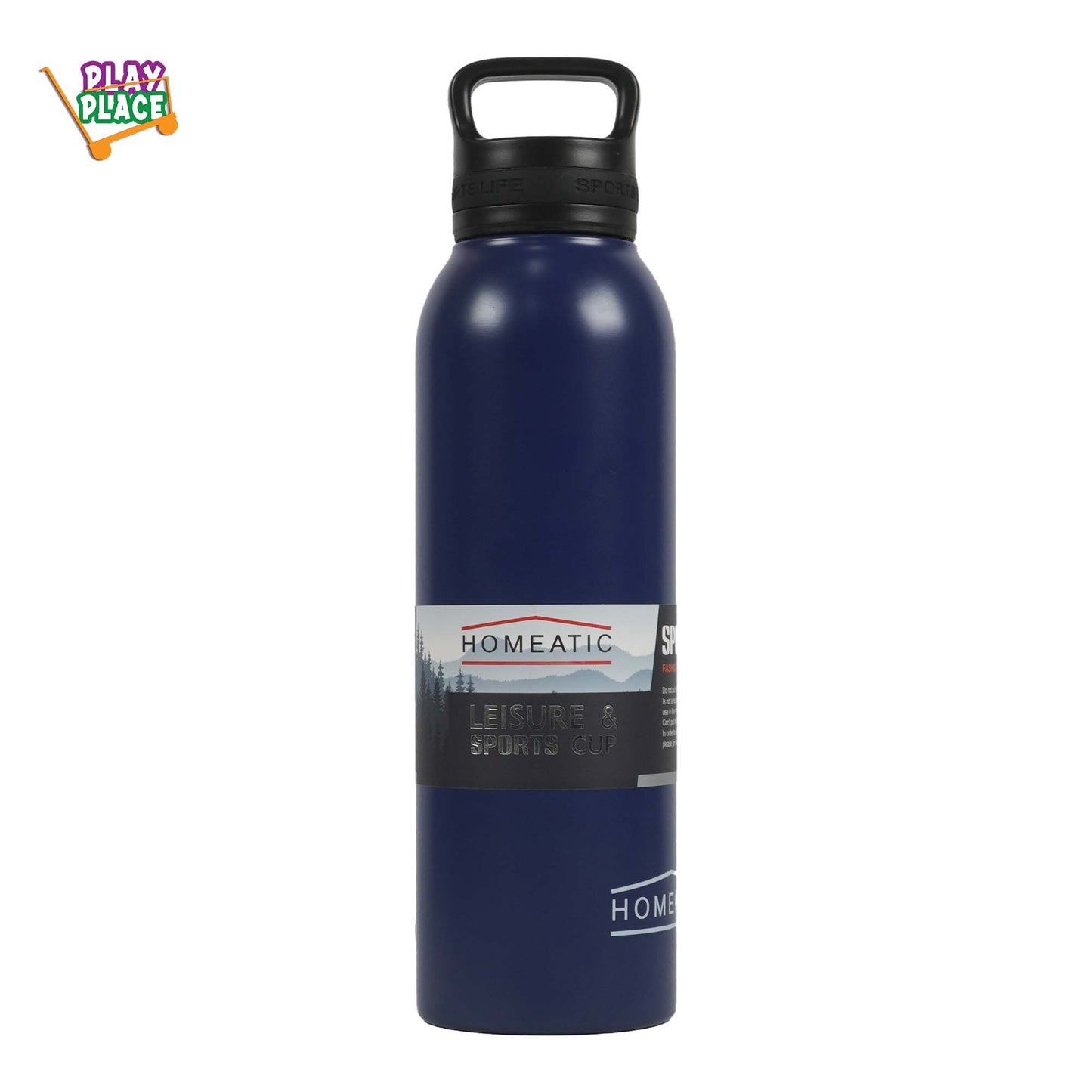 Homeatic Leasure and sports Insulated Bottle - 730ml (Dark Blue)