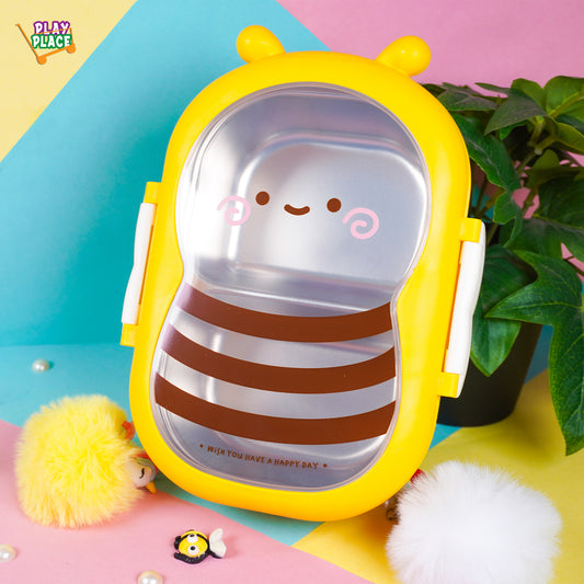 Bee Stainless Steel Lunch Box