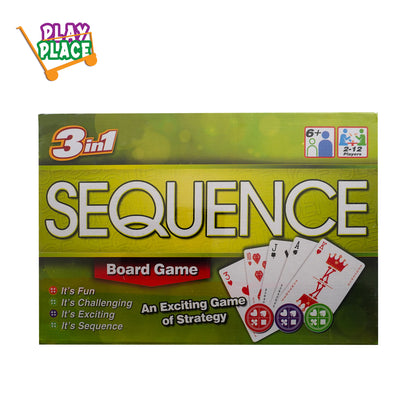 Sequence Game – 3 In 1