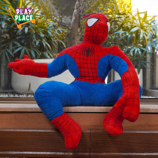 Sitting Spider Man Soft Stuff Toy