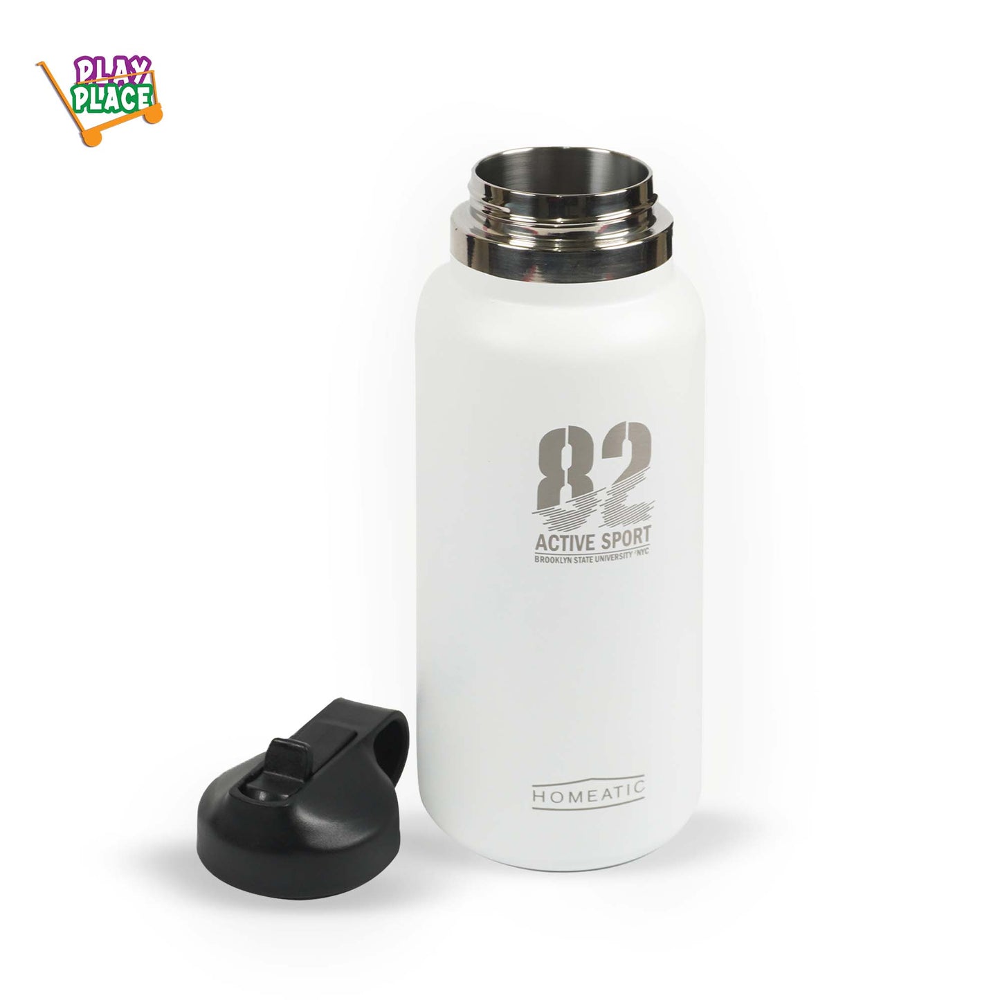 Homeatic 82 Active sport Insulated flask - White