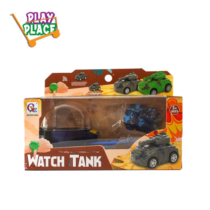2 in 1 Watch Wristband RC Alloy Mini Tank