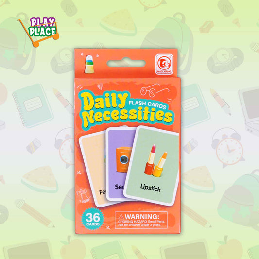 Daily Necessities Learning flash Cards