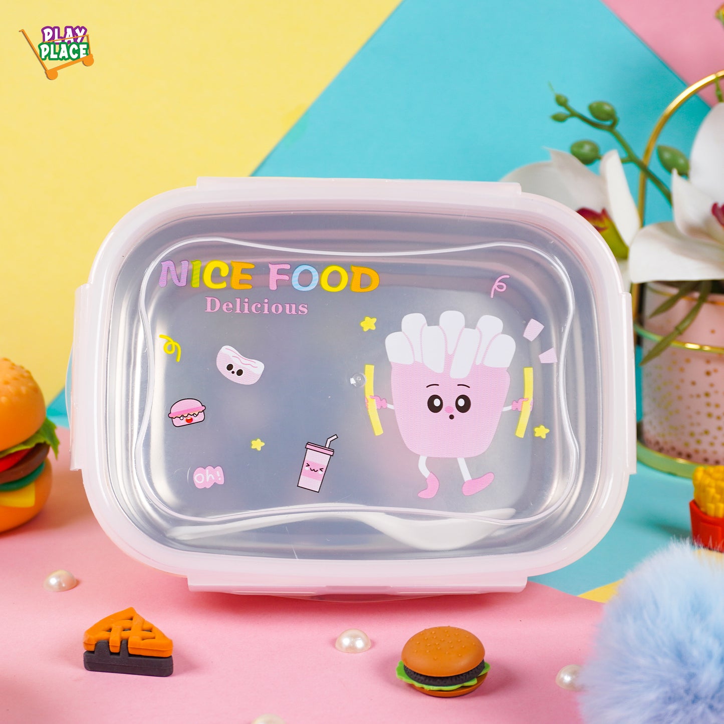 The Nice Food Stainless Steel Lunch Box