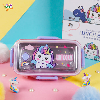 Unicorn Stainless Steel Lunch Box