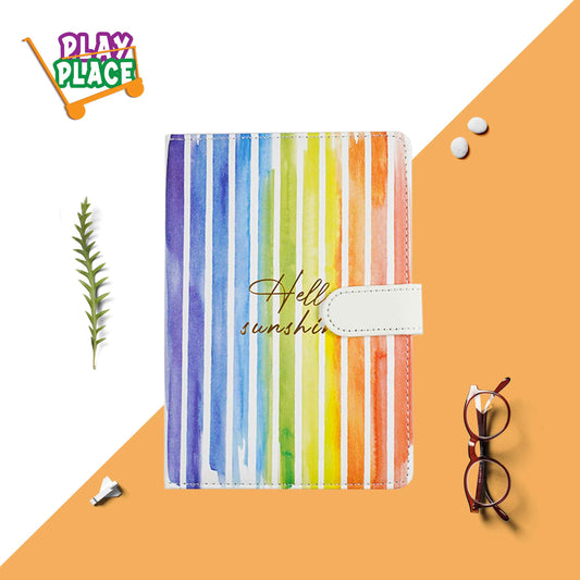 Rainbow Water Happy Diary (with Magnetic Lock)