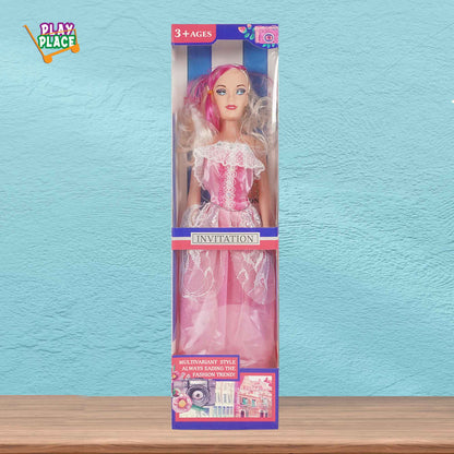 Welcome Beauty Pink Doll - 18 inches