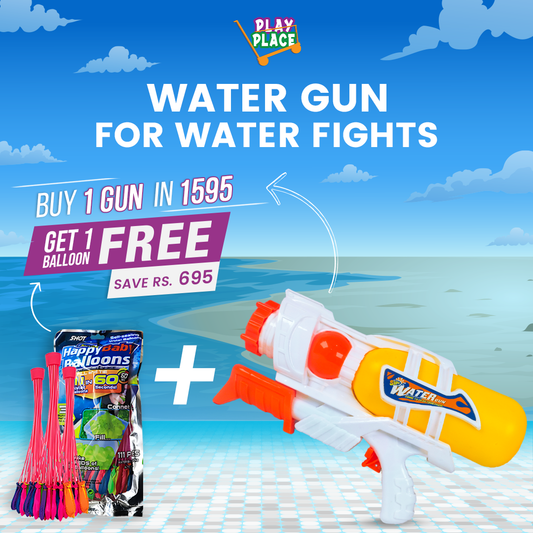 SPECIAL OFFER : Water gun + Easy fill water balloons