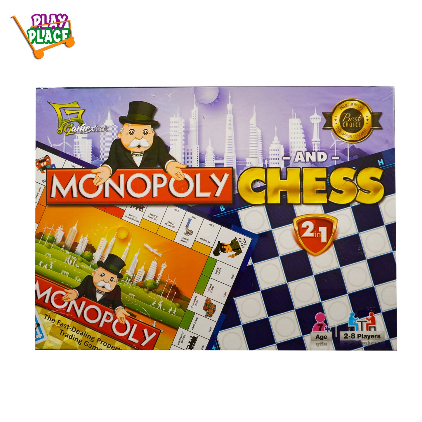 Monopoly and Chess – 2 In 1