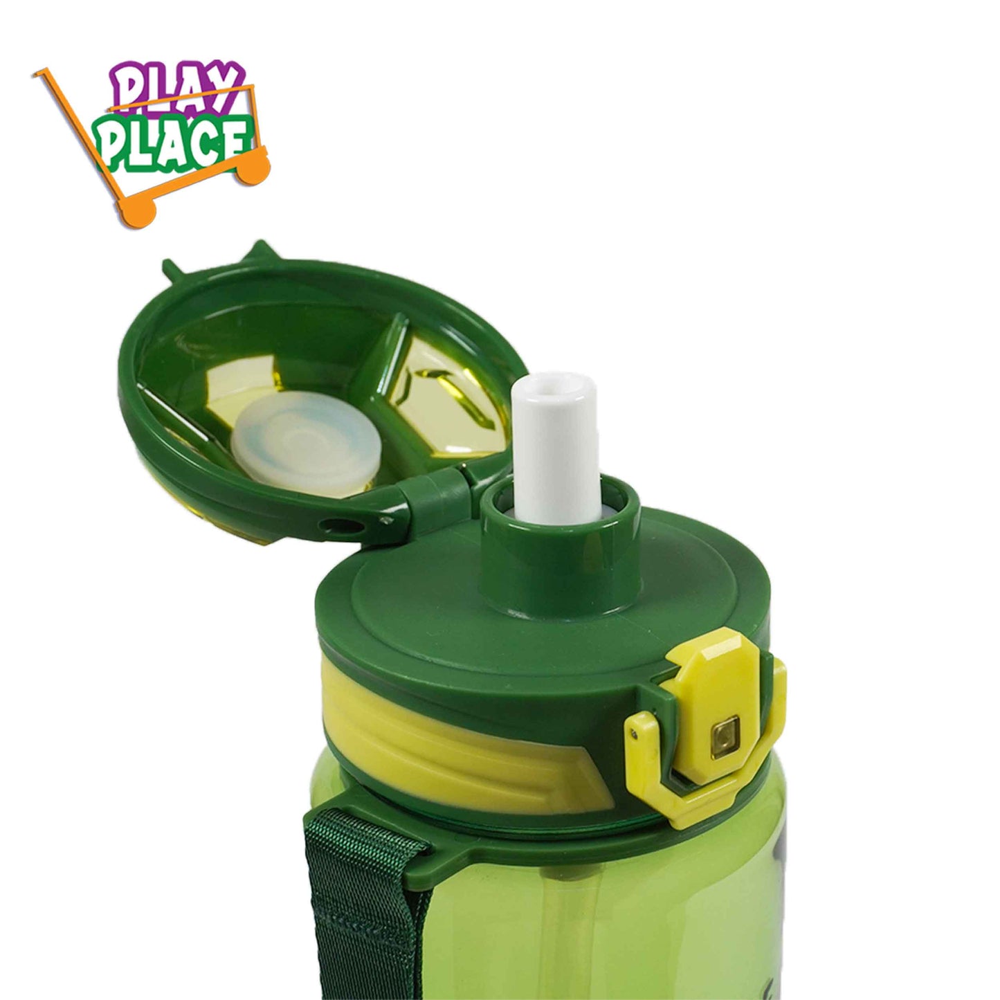 We Bare Bears Water Bottle - Green Color