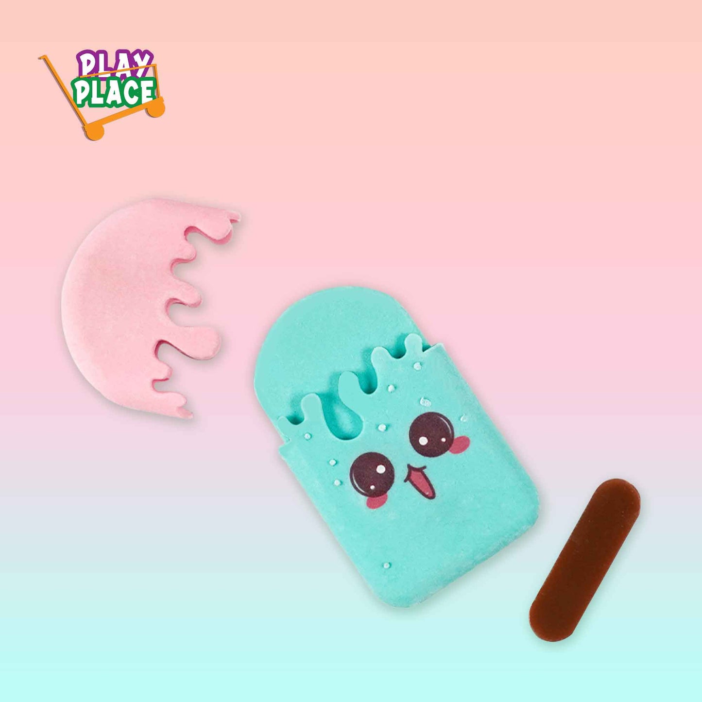 Cute Ice Cream Eraser
