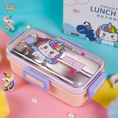 Unicorn Stainless Steel Lunch Box