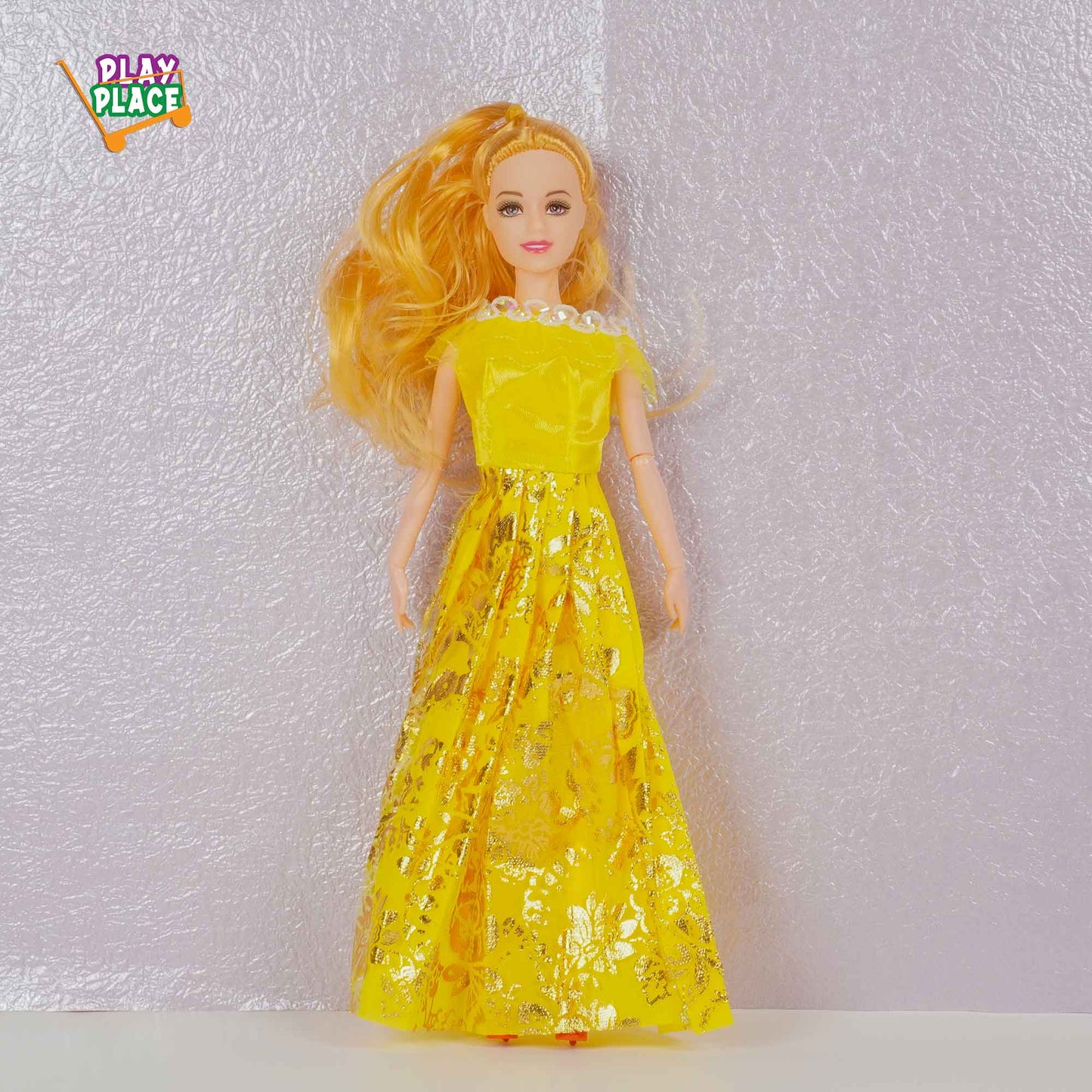 Fashion Girl - Doll with Yellow Dress