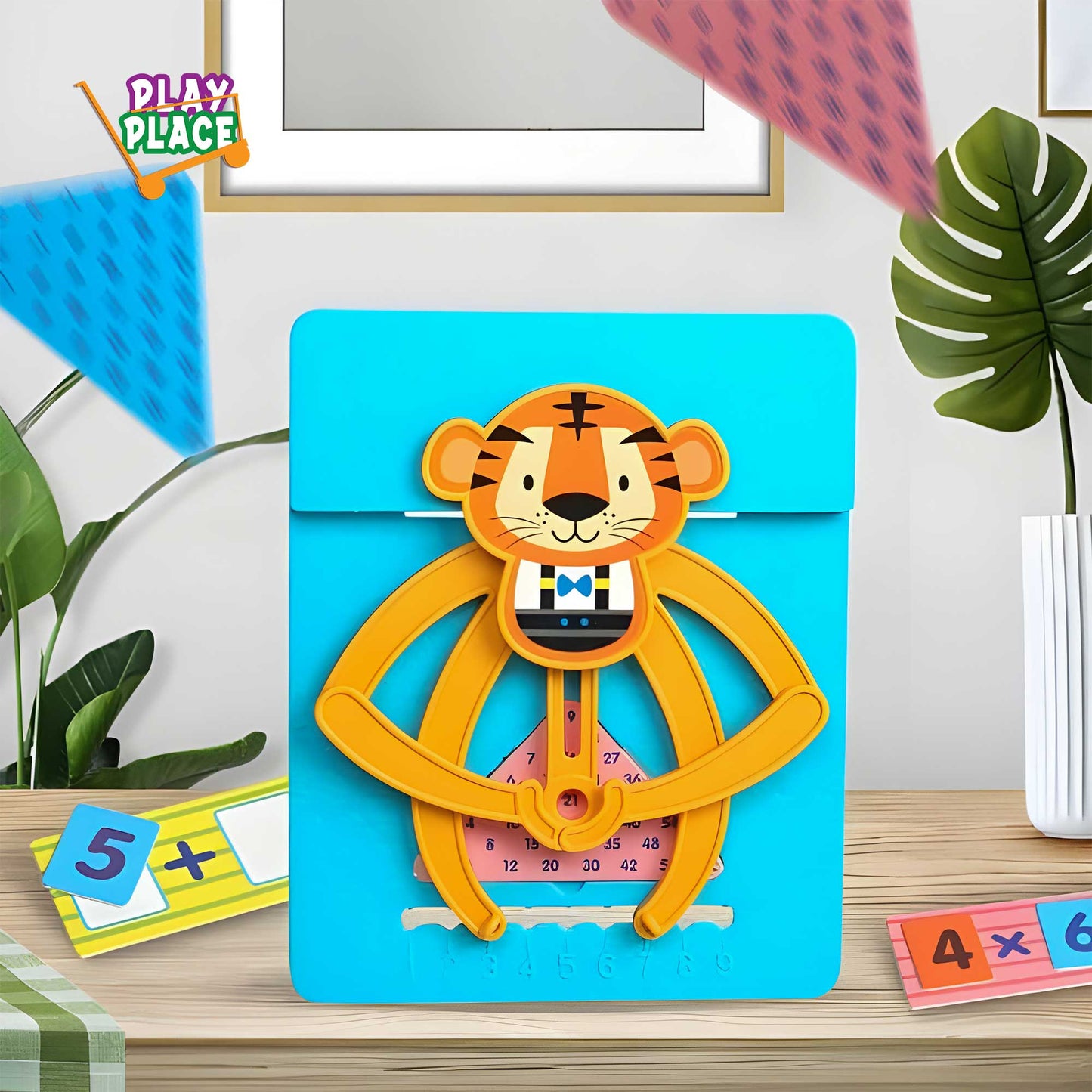 Math Tiger Multiplication Addition Learning Toy
