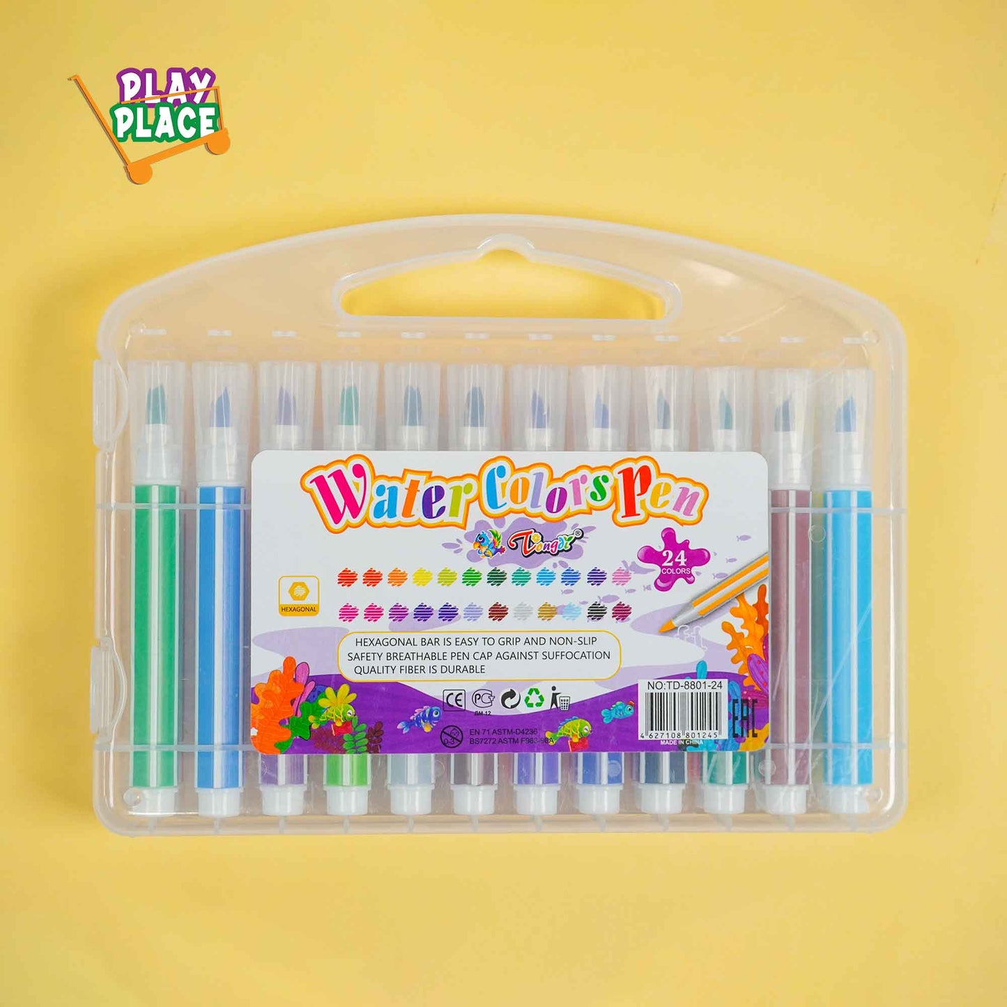 Tongdi Water Color Pens Markers set of 24 pcs