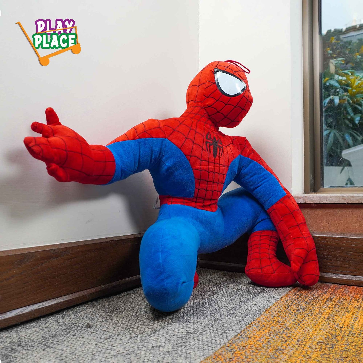 Sitting Spider Man Soft Stuff Toy
