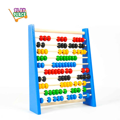 Wooden Abacus for Kids - Calculation Learning (Small Size)