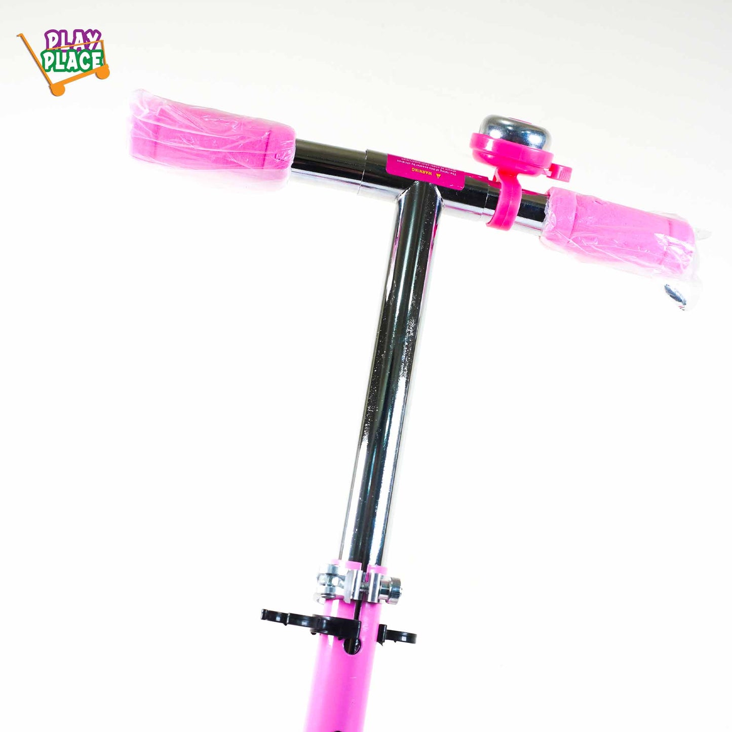 Pink Doll 3 wheel Scooty for kids