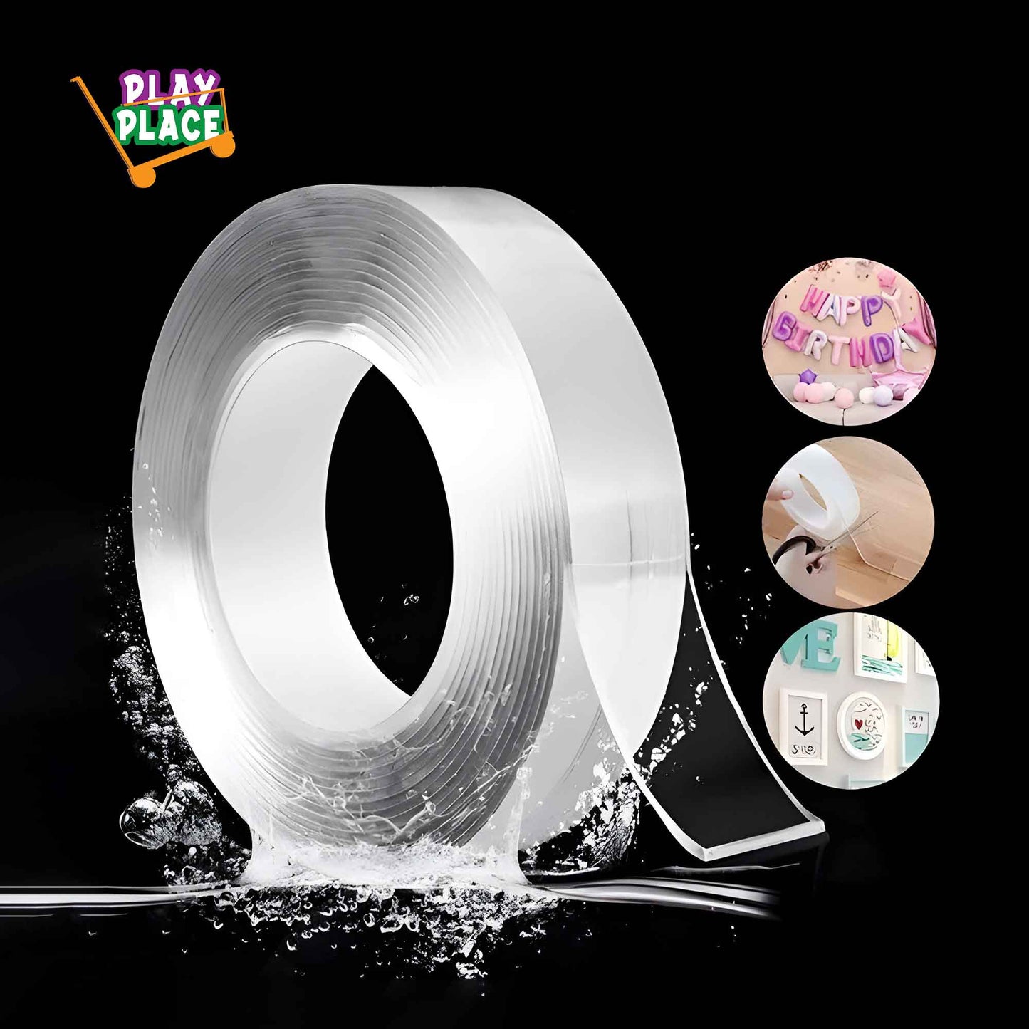 Silicone Transparent Double Sided Tape