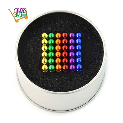 216 Pieces Rainbow Magnetic Balls 5mm 6 colors