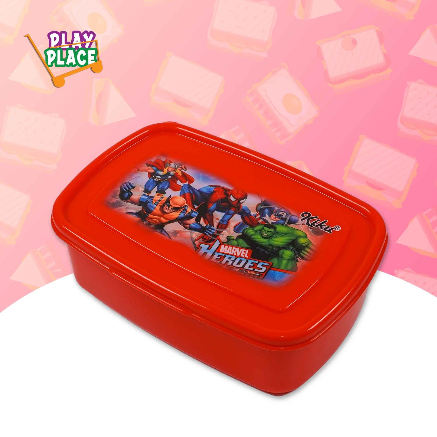 Kiku Marvel Super Heroes Lunch Box
