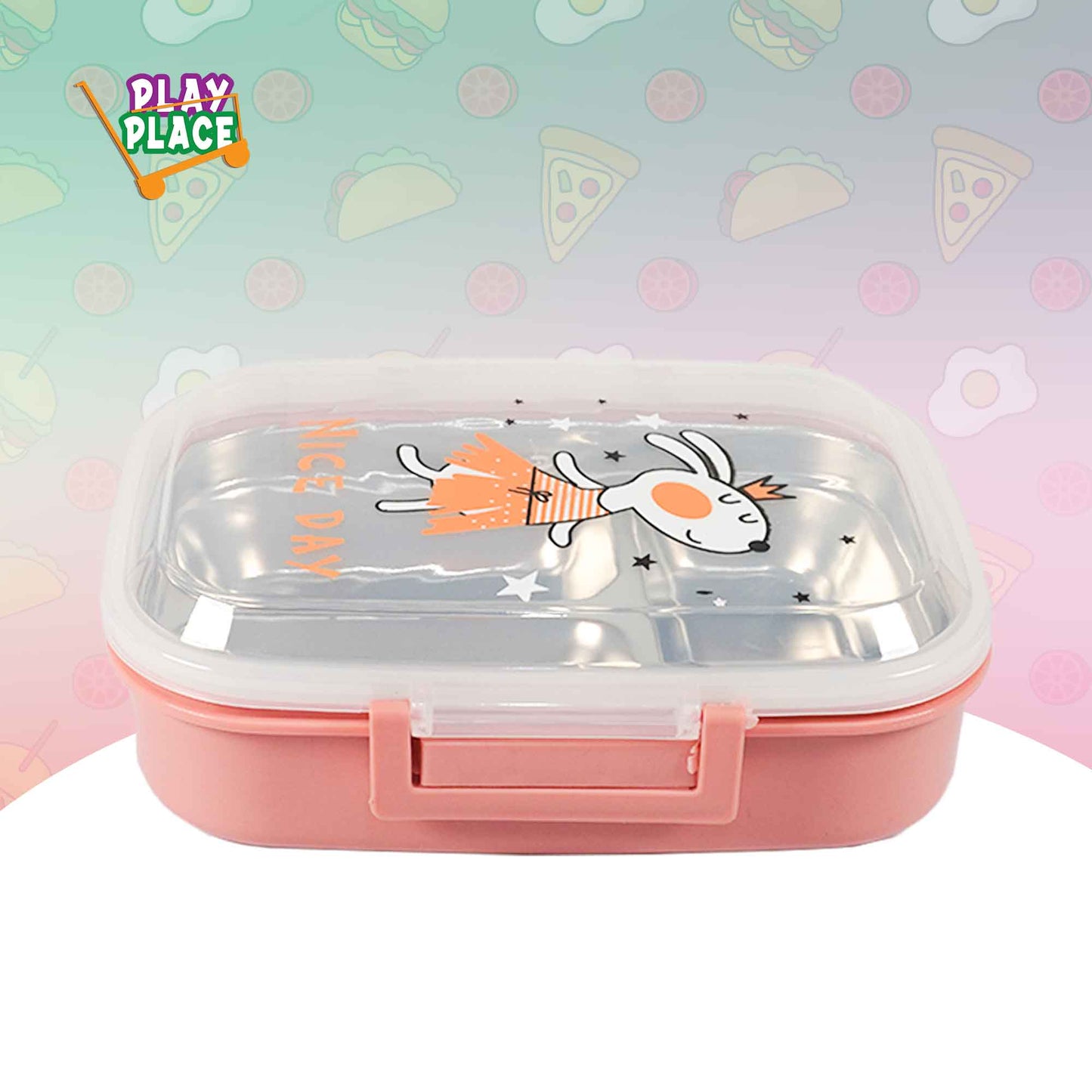 Nice Day Stainless Steel Insulated Lunch Box