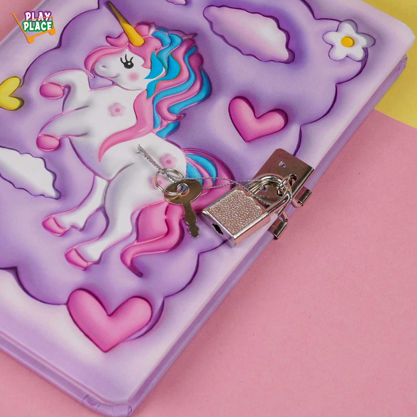 Unicorn Diary with Lock