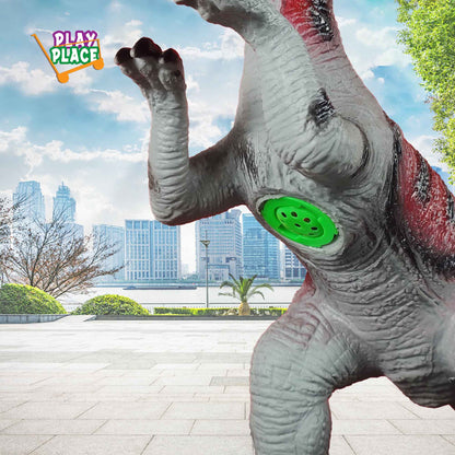 Velociraptor Dinosaur Rubber toy with Sound