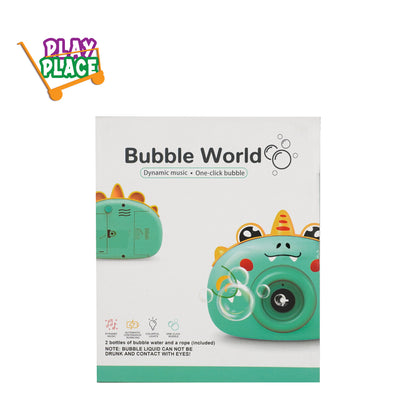 Bubble World Crocodile Camera - Automatic Bubble Blower Machine