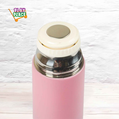 JingBang Cool/Hot Insulated Flask (Grey-Pink)