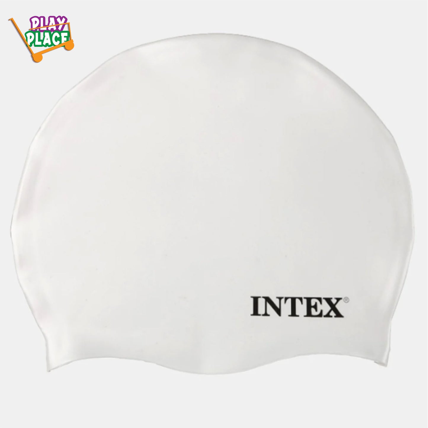 Intex Silicone Swim Cap (White)
