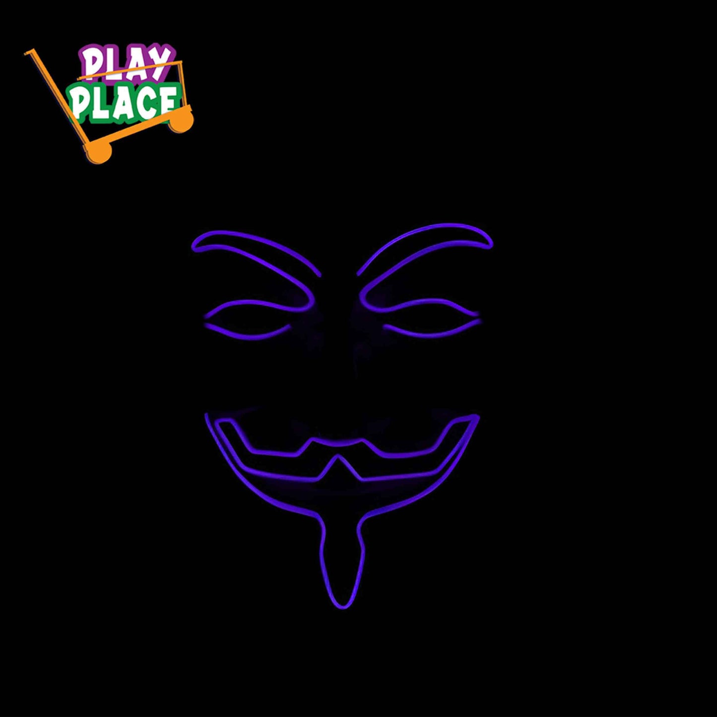 V for Vendetta Neon Mask