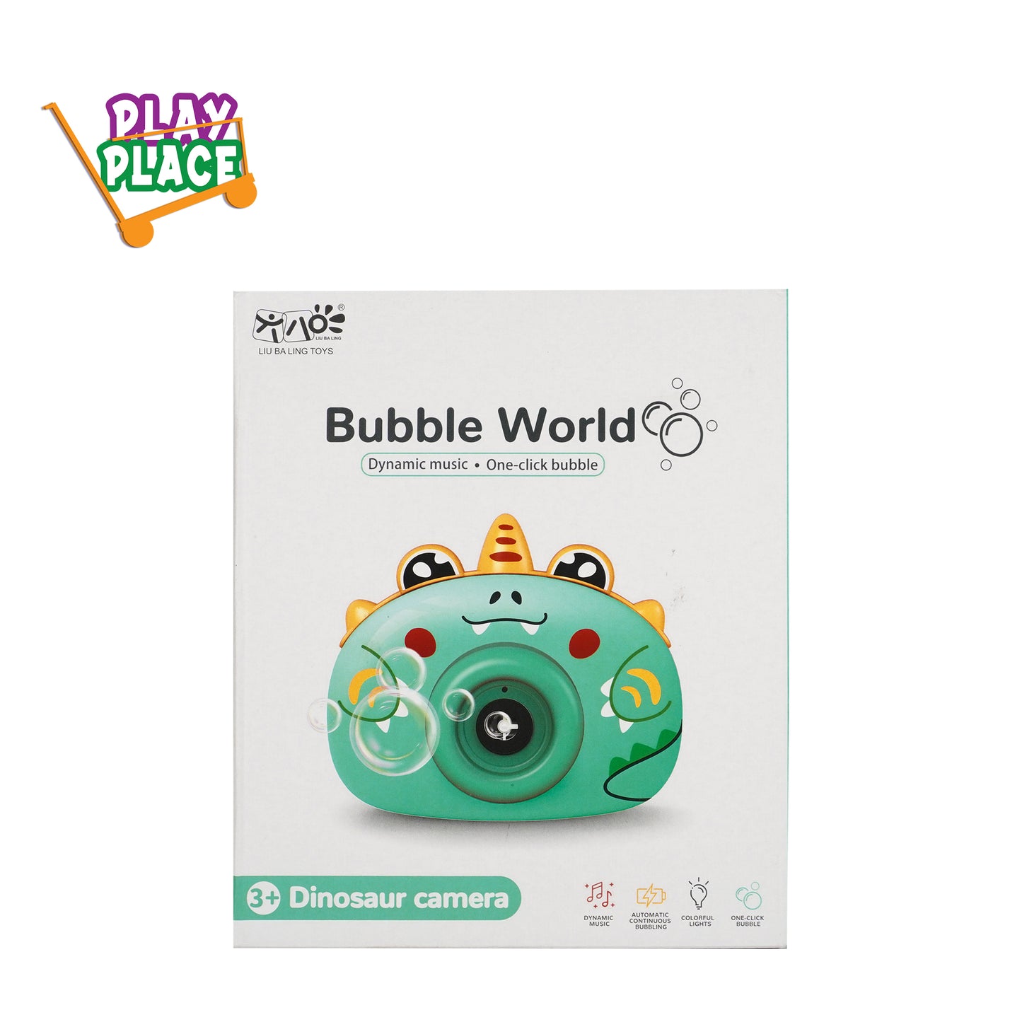 Bubble World Crocodile Camera - Automatic Bubble Blower Machine