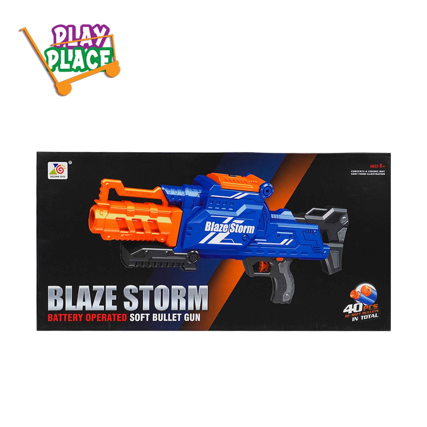 Blaze Storm Battery Operated Soft Bullet Gun