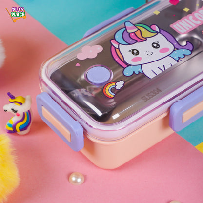 Unicorn Stainless Steel Lunch Box