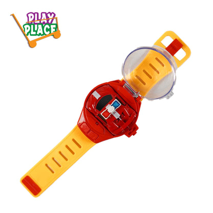 2 in 1 Watch Wristband RC Alloy Mini Police & Fire Car