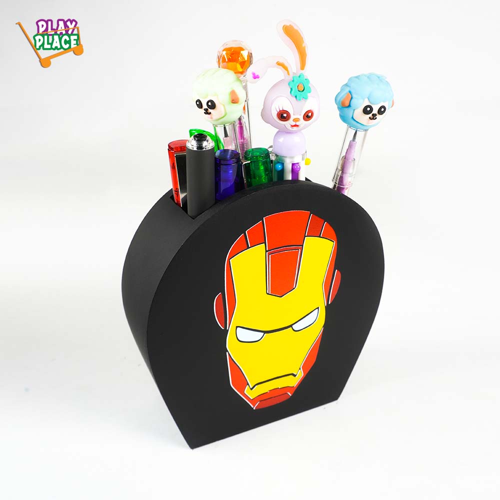 Iron Man - Marvel Minimalist round Pencil Holder