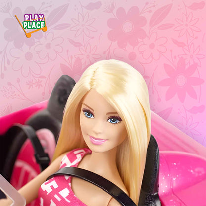 Barbie - Doll And Her Glam Convertible Car
