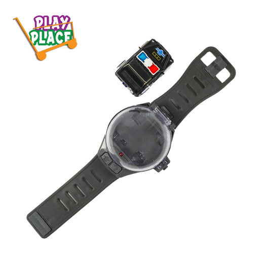2 in 1 Watch Wristband RC Alloy Mini Police Car