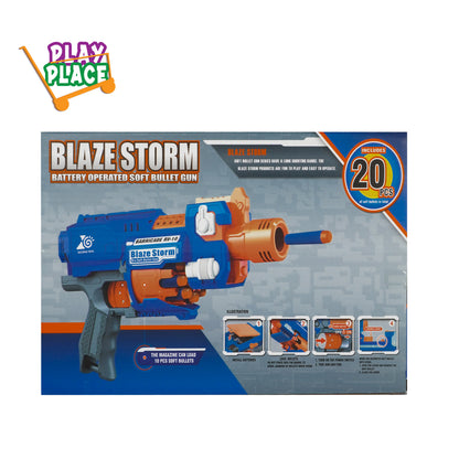 Blaze Storm Barricade RV-10 7033 Automatic Soft Bullet Gun