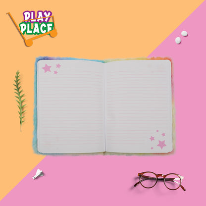 Ananas Face Furry Diary for kids
