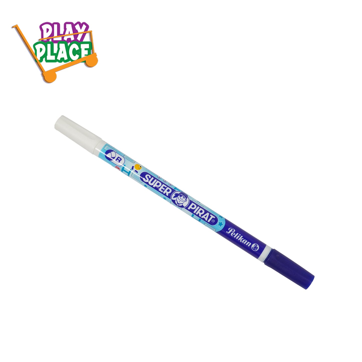 Pelikan Super-Pirat Royal Blue/Ink Eradicator Pen ( 5 pcs )