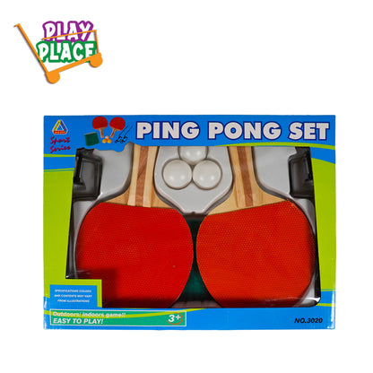 Ping Pong Set with Net and Holders 3020